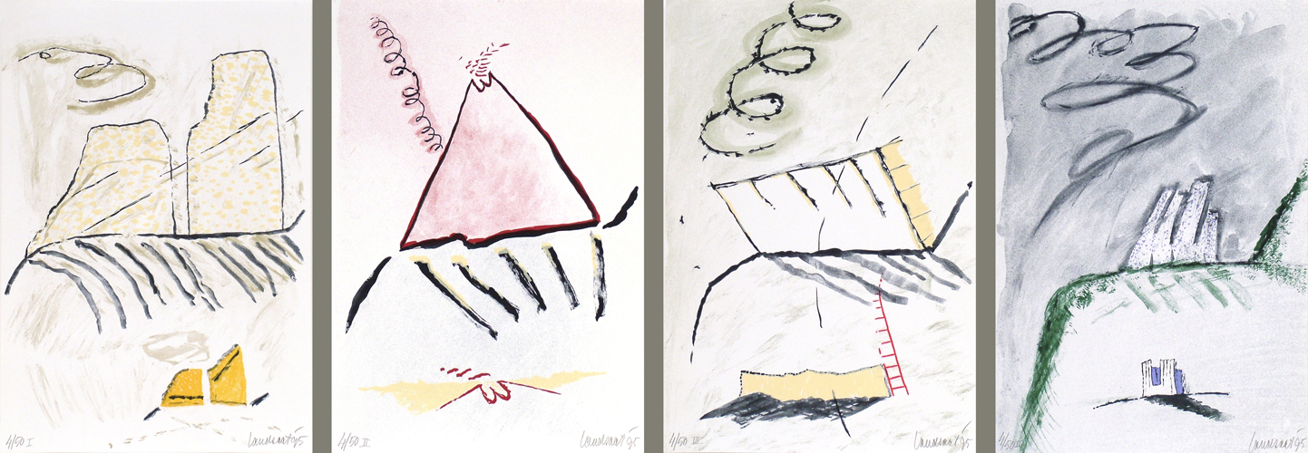 Het landschap en de wind, 1995