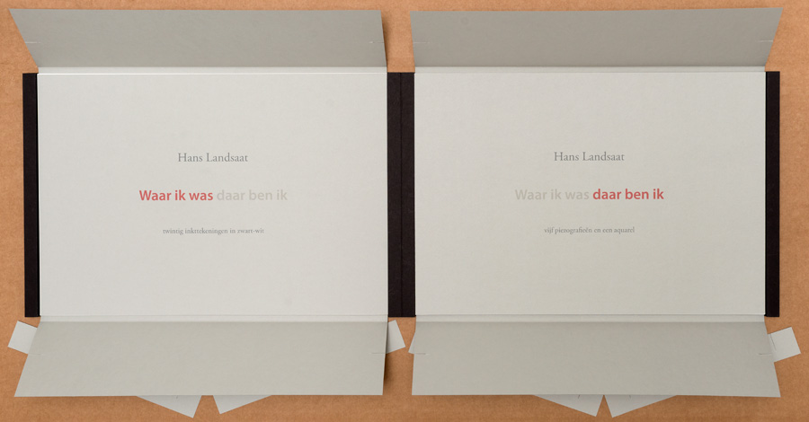 Waar ik was daar ben ik - open 1, 2015