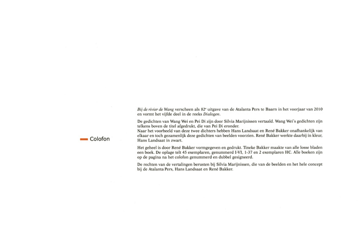 Bij de rivier de Wang 24, 2010