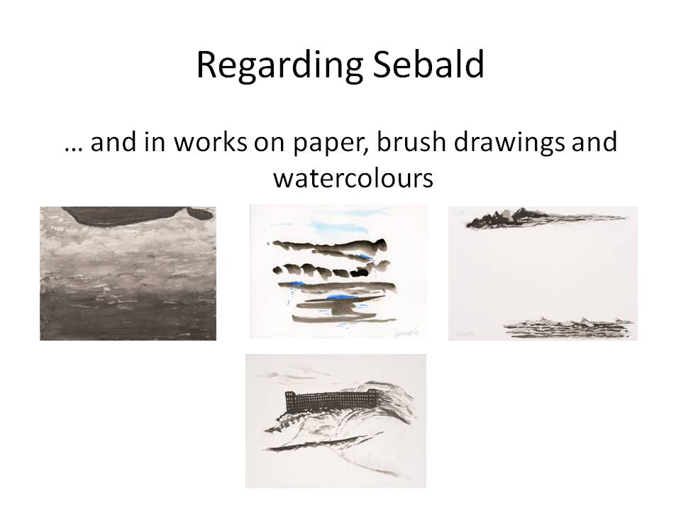 Regarding Sebald - slide 17