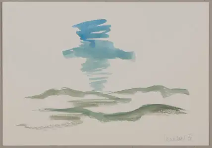De zee, de zee 2 - aquarel (2010)