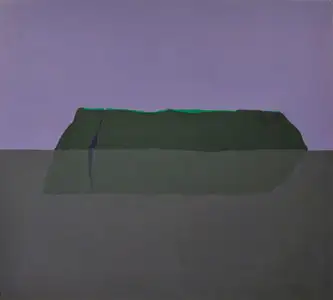 Groen eiland (weerspiegeling IV), 1977