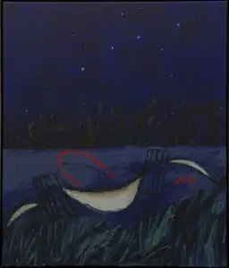Rivier in de vorm van een boot (1996)